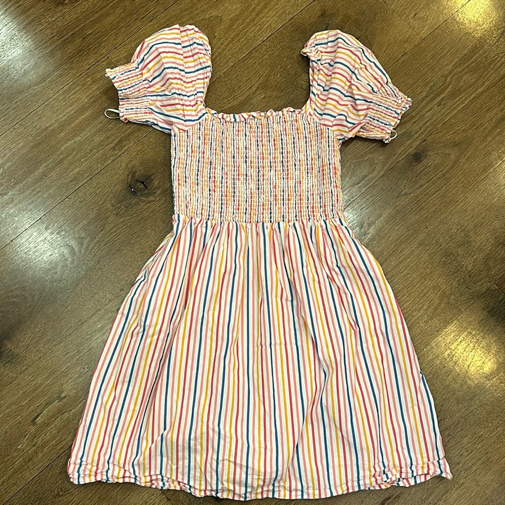 Draper James striped dress, size S- has pockets!